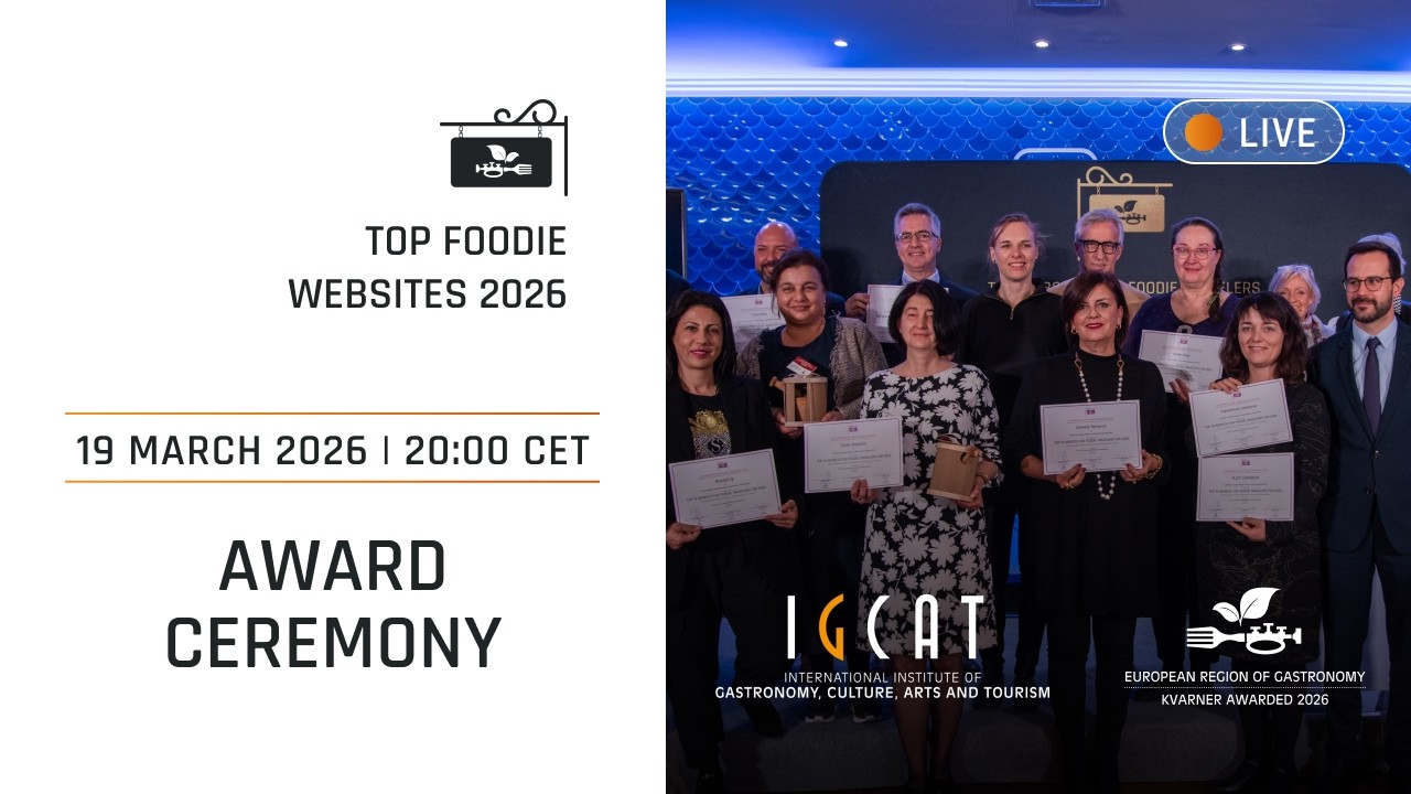 IGCAT Top Foodie Websites 2026 | Award Ceremony