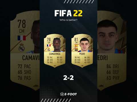 Pedri VS Camavinga⚔️