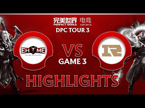 Game 3: EHOME vs RNG (Somnus vs Echo) | DPC CN 2022 Tour 3: Division I