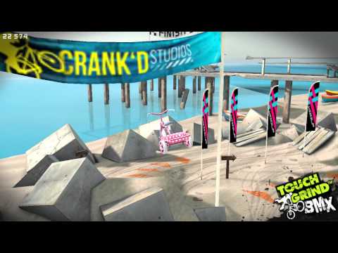 Touchgrind bmx Do a frontflip and a triple barspin in the first jump