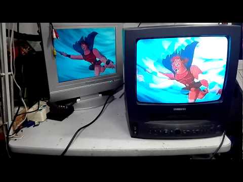 Test combo Tv VCR