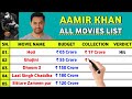 Aamir Khan Hit And Flop All Movies List Aamir Khan All Movie Box Office Collection Verdict