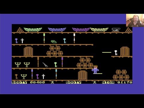 Lukozer Retro Game Review 383 - Booty - Commodore 64