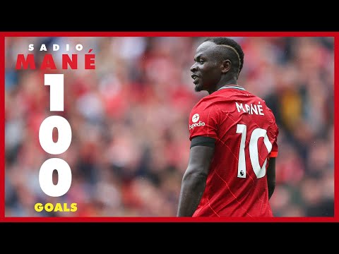 Sadio Mane's 100 Liverpool goals | Arsenal celebration, Everton late winner & Munich stunner