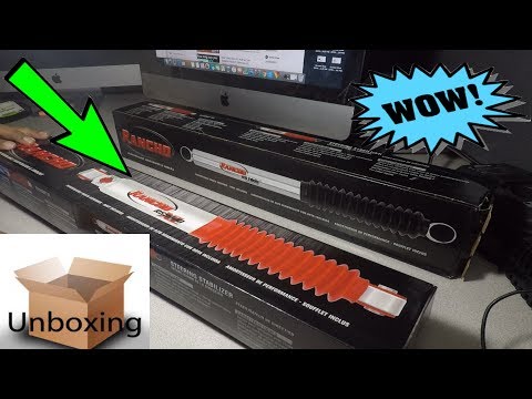 eBay Rancho Shocks RS5000 Unboxing||09 Ford Ranger\Mazda Truck