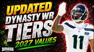 NEW Updated Dynasty WR Rankings & Tiers 