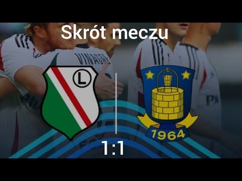 Legia Warszawa - Broendby FC | skrót meczu | Polski komentarz | HD