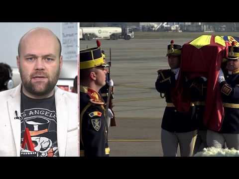 Mediafax 18 Octombrie - Rămășițele Reginei-Mamă Elena au fost aduse în țară