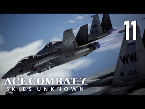 Ace Combat 7: Skies Unknown - Mission 11: Fleet Destruction [PC, русские субтитры]