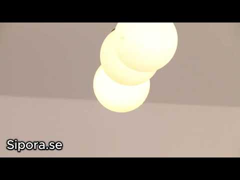 Pia Taklampa mattsvart