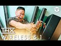 The FIRST WIRELESS THX 5 1 Surround Sound Home Theater WiSA System Enclave Audio CineHome PRO