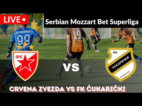 Serbian Superliga Live: Crvena Zvezda vs Čukarički – SP Football Simulation & Custom Real Score