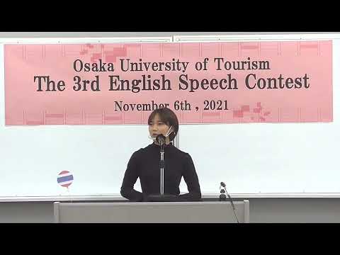 国際交流学科 ◇The 3rd Egnlish Speech Contest 【最優秀賞】 セントーン アピッター さん