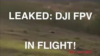 DroneDJ: Video of the DJI FPV drone in flight!