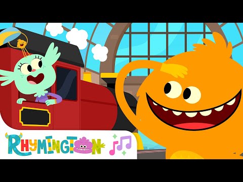 Train Song for Preschool 🚂 | Super Simple Songs & Rhymington Square