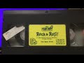 Opening To Sesame Songs Home Video Rock Roll 1990 VHS