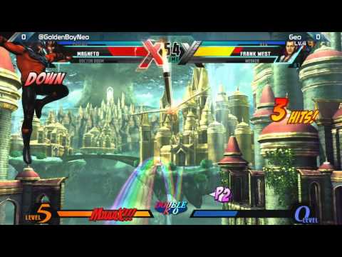 UMvC3 GoldenBoyNeo vs Geo - Double K.O