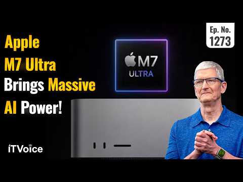Apple M7 Ultra : 1,5 To de mémoire, zéro puce à montrer