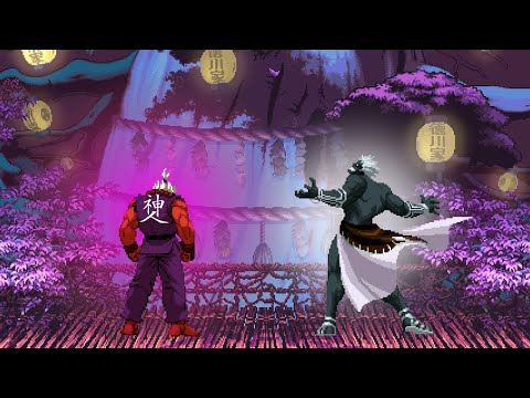 Shin Akuma Vs Mukai - Boss Battle - Super Street Fighter 2 Turbo X The King of Fighters 2003