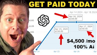 I Found The EASIEST Ai Side Hustle EVER - $4,500 Per Month!