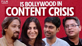 Is there a content crisis in Bollywood? Varun Grover Juhi Chaturvedi Himanshu Sharma Saiwyn Quadras video