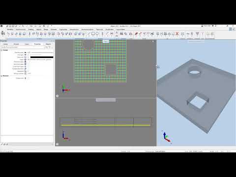 Add an opening in a precast buried structure and rebar updates automatically