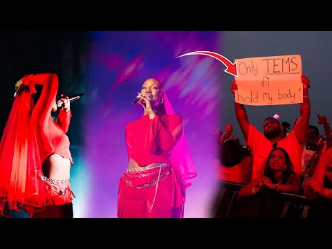 Unbelievable! Tems Sends Chills Down Spines with Mind-Blowing Stage Performance in South Africa
