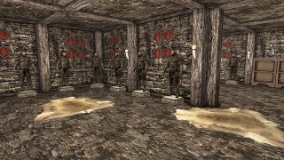 Skyrim PS4 Mods: Hearthfire Cellar Armory (DLC Expansion)