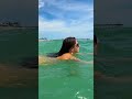 Pre Storm Beach Strategy Wild Swimming In Warm Emerald Water Shorts