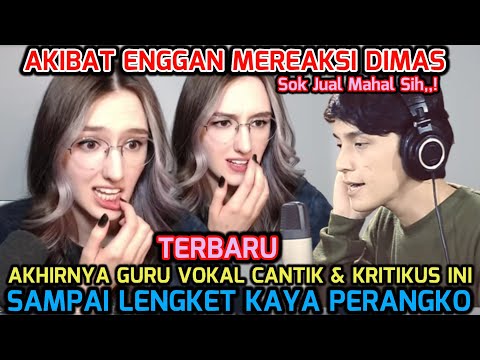 Sok Jual Mahal❗Akhirnya Guru Vokal Cantik Asal Kingdom Lengket Kaya Perangko|Dimas Senopati Reaction
