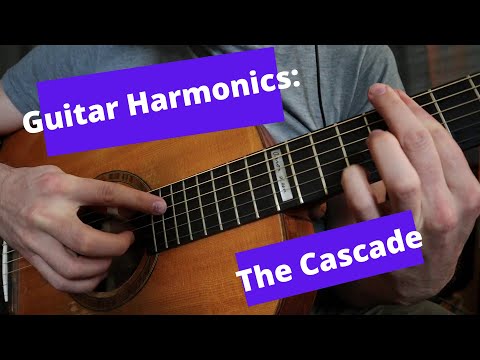 Guitar Harmonics: The Cascade (or Harp Harmonics)
