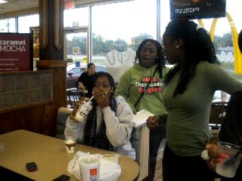 NHS CHOIR IN MCDONALDS