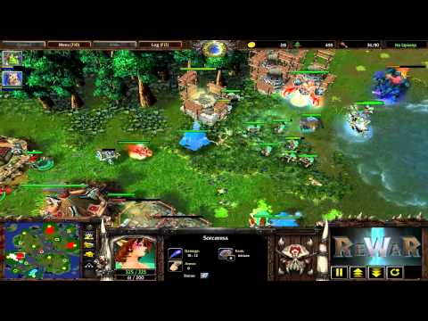 Yumiko (HU) TH000 (HU) vs hanye (ORC) I_am_D (UD) - WarCraft 3 replay - Game 2 - RN21