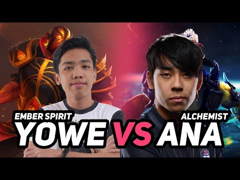 Yowe vs TI8/TI9 Champion OG.ana Part 2