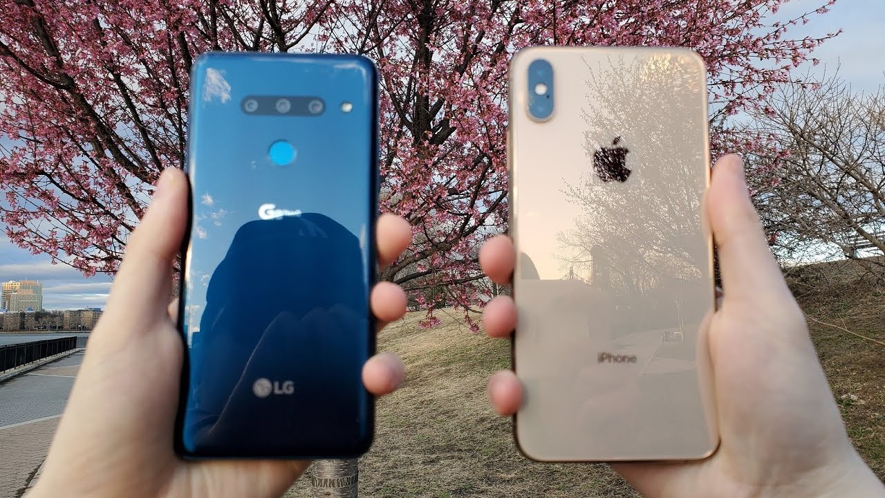 LG G8 vs iPhone XS Max Speed Test, Cameras & Speakers!