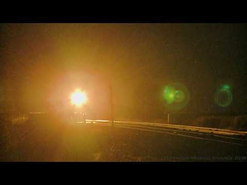 MP1 Aurizon Intermodal Containers At Night - PoathTV Australian Trains