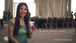 Larah Grace Lacap Binibining Pilipinas 2019 Introduction Video