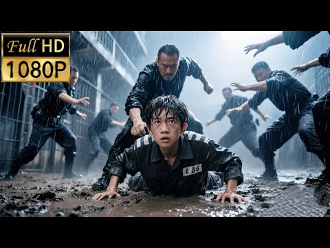 【功夫巔峰之作】💥黑道老大逼小子受胯下之辱，怎料第2天，小子帶領50兄血洗監獄！#李連杰 #jetli  #kungfu  #武俠