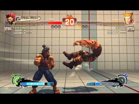 Ultra Street Fighter IV battle: Akuma vs Guile