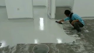 Download lagu Tahapan cat epoxy lantai dari awal sampai akhir@ajarfinish mp3