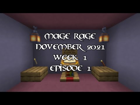 Rick Clark - Minecraft Mage Rage November 2021 Week 1 Episode 1