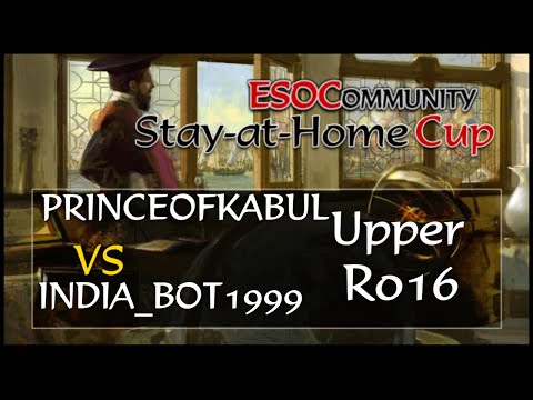 [AoE3] PrinceofKabul vs India_Bot1999 — Ro16 Upper Bracket — $750 ESOC Stay-at-Home Cup ⚔️