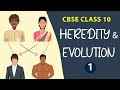 Heredity and Evolution |  Term 2 Exam Class 10 Biology Chapter 9 | CBSE NCERT SCIENCE