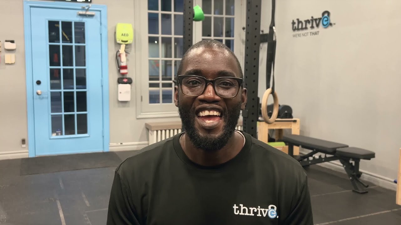 Brian from Thrive Fit explaining the Body Reset Baseline appointment