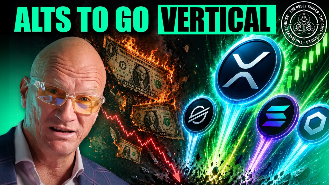 Alt Crypto Hyper-Surge,  XRP, XLM, SOL, LINK on Extreme Devaluation of Fiat & Debt [Qdrn MC]