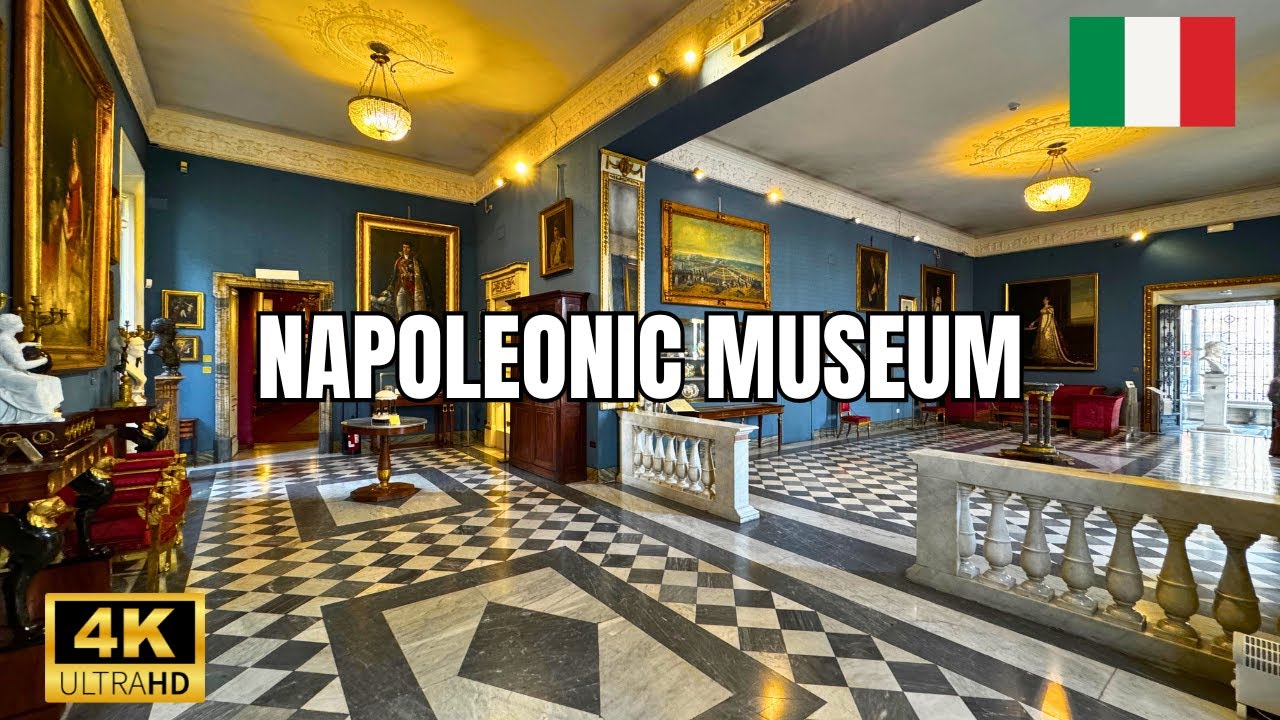 Embark on an intriguing walking tour of the splendid Museo Napoleonico.