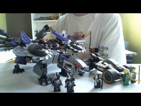 Vidéo LEGO Ninjago 70725 : L'attaque du dragon Nindroïde