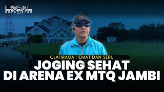 Joging Sehat Sambil Menikmati Keindahan Alam di Arena Eks MTQ Kota Jambi