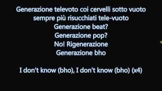 FEDEZ - GENERAZIONE BOH [audio+testo]