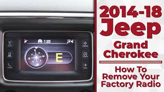 2014-2018 Jeep Grand Cherokee - How To Remove Your Factory Radio/Touchscreen - Infotainment.com